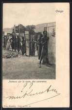 Old postcard congo d'occasion  Expédié en Belgium