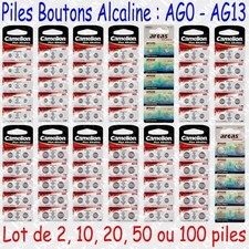 Piles boutons alcaline d'occasion  Saint-Laurent-de-Neste