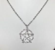 Pentagram silver tone for sale  HAYWARDS HEATH