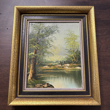 Vtg original painting for sale  Tilton
