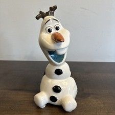 Usado, Boneco de neve Disney Frozen OLAF 8” decoração cofrinho cerâmica comprar usado  Enviando para Brazil