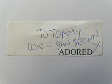 Autógrafo original assinado à mão Ian Brown - The Stone Roses comprar usado  Enviando para Brazil