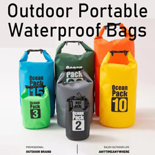 Sacos impermeáveis portáteis externos PVC pacote oceano à deriva 2L 5L 10L 15L 20L 30L comprar usado  Enviando para Brazil