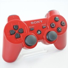 Controle PS3 VERMELHO PROFUNDO - BATERIA NOVA - CECHZC2J DUAL SHOCK3 SIXAXIS SONY 0850, usado comprar usado  Enviando para Brazil
