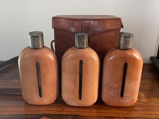 Antique leather covered for sale  LEICESTER