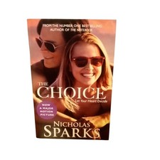 Livro de ficção The Choice Nicholas Sparks médio brochura romance comprar usado  Enviando para Brazil