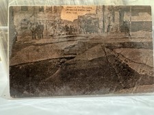 San Francisco Earthquake 1906 RPPC Street Damage Cracks Horse Wagon Scene 3 comprar usado  Enviando para Brazil