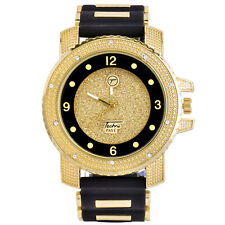 Men's Fashion Silicone Banda Techno Pave pesado Relógios Wr 7758 comprar usado  Enviando para Brazil