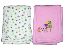 Lote de cobertor térmico rosa Babies R Us conjunto flores joaninha círculo coração 2012 comprar usado  Enviando para Brazil