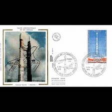 Fdc soie fusée d'occasion  Crécy-la-Chapelle