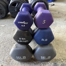 56lb neoprene dumbbell for sale  Blue Springs