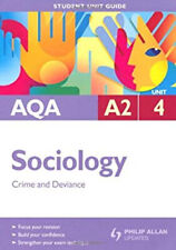 Aqa sociology crime for sale  DUNFERMLINE