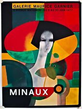 Affiche minaux 1977 d'occasion  La Courtine