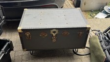 Vintage travel trunk for sale  BRACKNELL
