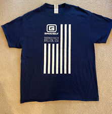 Camiseta masculina GRAVELY cortador de grama trator tamanho XL azul marinho EUA comprar usado  Enviando para Brazil