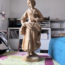 Geschnitzte holzfigur lindenho gebraucht kaufen  Flieden