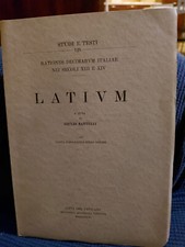 Latium cura giulio usato  Tivoli