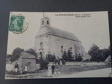 Cpa forestière église d'occasion  Magenta