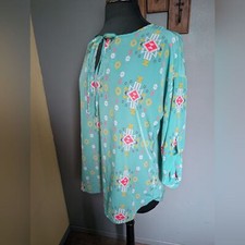 Teal geometric print for sale  Salinas
