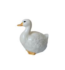 Ceramic goose figurine for sale  Iowa City