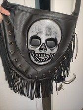Handtasche schwarz fransen gebraucht kaufen  Jüterbog