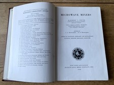 Radiation Laboratory Series MIT Volume 16 - Microwave Mixers, używany na sprzedaż  Wysyłka do Poland