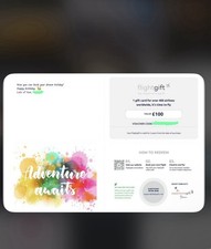 Gift card for sale  CHELTENHAM