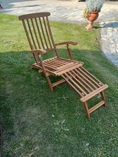 Sedia sdraio pieghevole usato  Caraglio