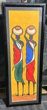 African batik framed for sale  PRESTON