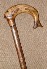 Antique rustic walking for sale  PONTYCLUN