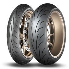 Coppia gomme moto usato  Ischia