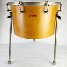 Bateria Sonor Timpani-Tom 10 x 16" vintage anos 70 feita na Alemanha 6 camadas faia natural comprar usado  Enviando para Brazil