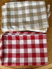 Gingham tablecloths rectangula for sale  OXFORD