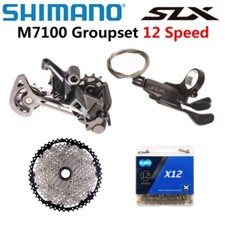 Conjunto de grupo cassete SHIMANO SLX M7100 1X12 velocidade SL RD KMC corrente sol 4 peças MTB, usado comprar usado  Enviando para Brazil
