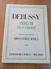 Curci debussy preludi usato  Castellammare di Stabia