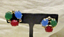 Earrings glass scarabs for sale  Wayne