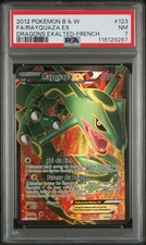 Carte Pokémon Rayquaza EX 123/124 PSA 7 Noir & Blanc Dragons Exaltés FR comprar usado  Enviando para Brazil