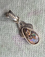 Pendentif opale boulder d'occasion  Oloron-Sainte-Marie