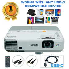 Projetor Epson PowerLite 905 3LCD streaming profissional USB-C 1 ANO DE GARANTIA comprar usado  Enviando para Brazil