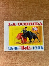 Bustina figurine corrida usato  Villarbasse