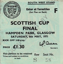 Celtic rangers 1971 for sale  NEWTOWNABBEY