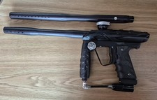 Marcador de íon Smart Parts arma marcador de paintball funciona, caixa. Placa Reino Unido 2 barris presente comprar usado  Enviando para Brazil