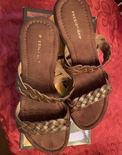 Brown leather size for sale  Portland
