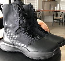 Botas táticas Nike SFB B2 masculinas tamanho 9.5 pretas combate militar FN3717-001, usado comprar usado  Enviando para Brazil