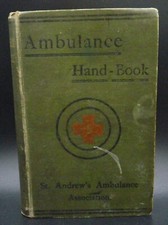 Ambulance hand book for sale  CRIEFF