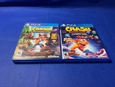 Lote Crash Bandicoot 4 e N-Sane Trilogy PS4 comprar usado  Enviando para Brazil