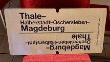 Großes zuglaufschild zug gebraucht kaufen Großes zuglaufschild zug gebraucht kaufen  Cremlingen