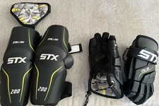 Almofadas de braço STX Stallion 200 lacrosse preto (par de 2) tamanho médio  comprar usado  Enviando para Brazil