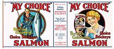 Original tin label for sale  Yucca Valley