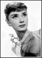 Audrey hepburn autographed for sale  WHITLEY BAY